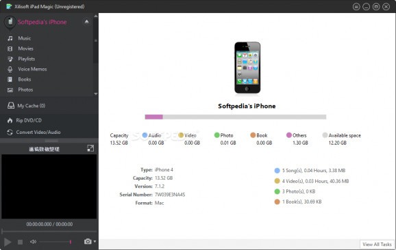 Xilisoft iPad Magic screenshot