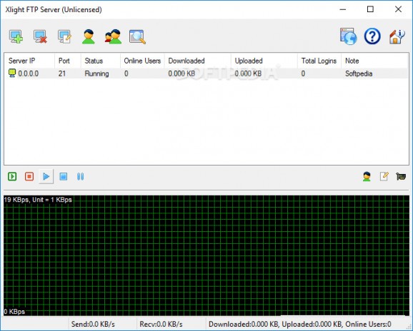Xlight FTP Server screenshot