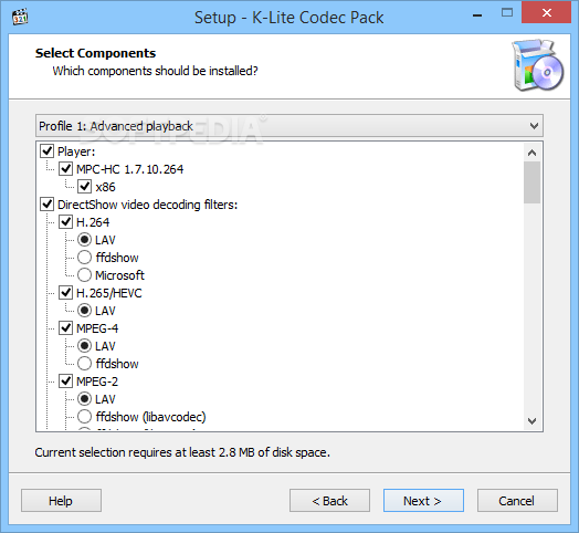 download the new for windows K-Lite Codec Pack 17.7.3