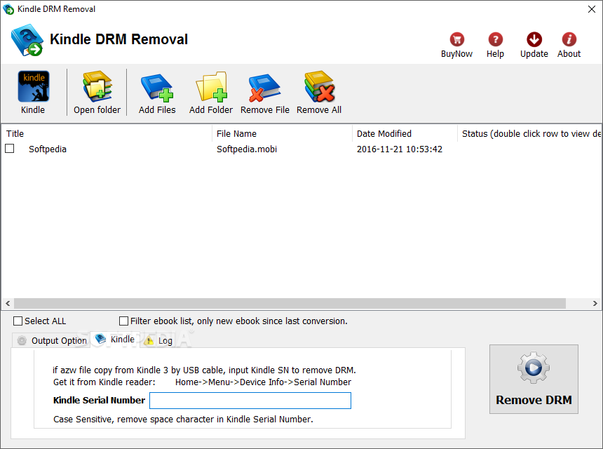 Kindle DRM Removal 4.23.11020.385 free downloads