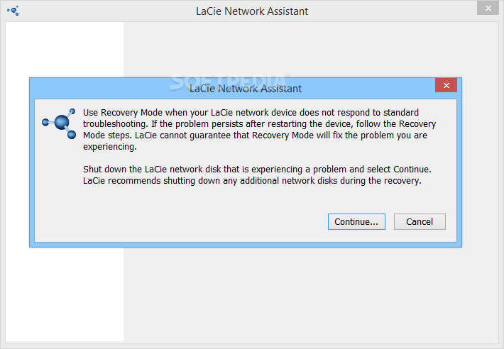 lacie network assistant