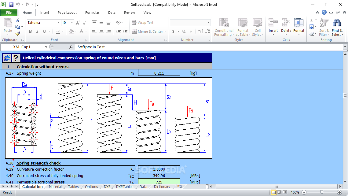 MITCalc - Compression Springs screenshot #4