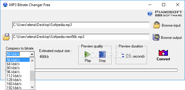 online mp3 bitrate converter