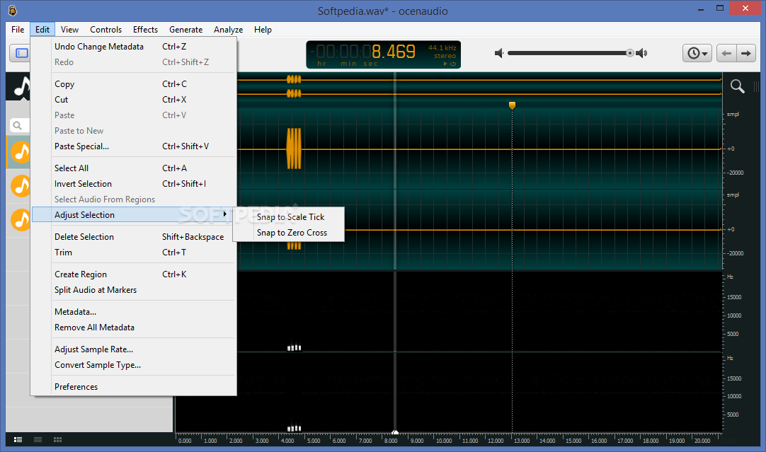 ocenaudio 3.12.5 download the last version for android