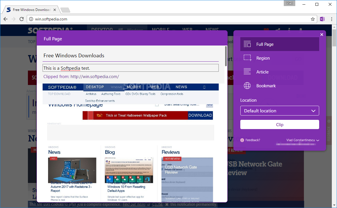 Download Download OneNote Web Clipper for Chrome 3.8.3 Free