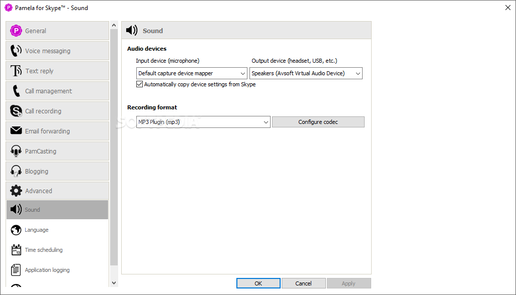 pamela for skype mac download