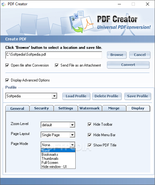 free download pdf creator for vista
