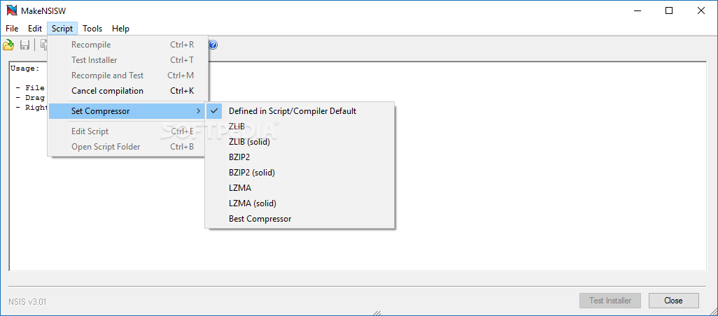 Portable Nullsoft Scriptable Install System screenshot #2