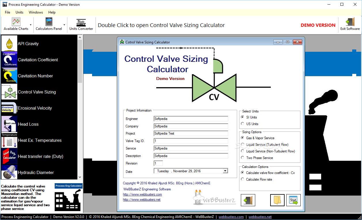 Process Engineering Calculator screenshot #4