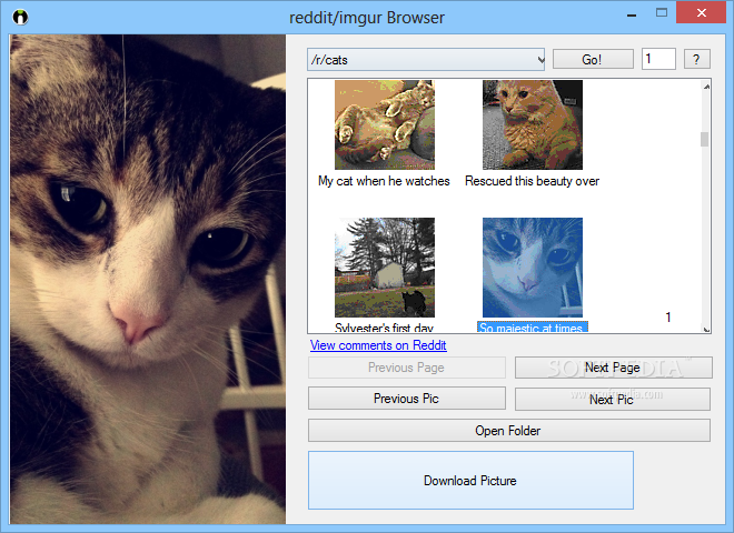 Download reddit/imgur Browser 1.1.0.0