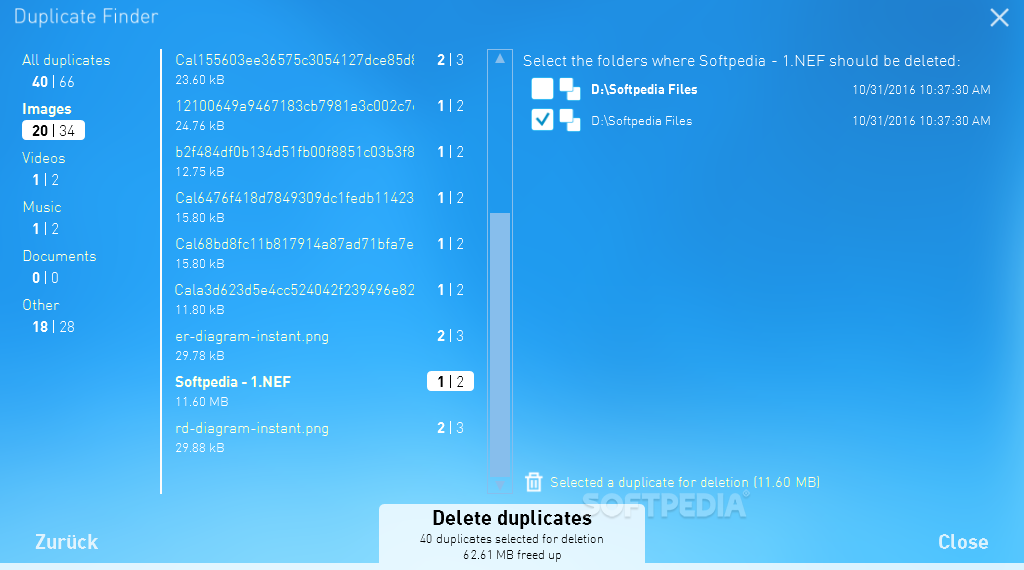 simplitec Duplicate Finder screenshot #1