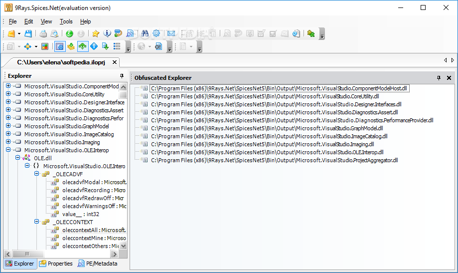 Spices.Net Obfuscator screenshot #0