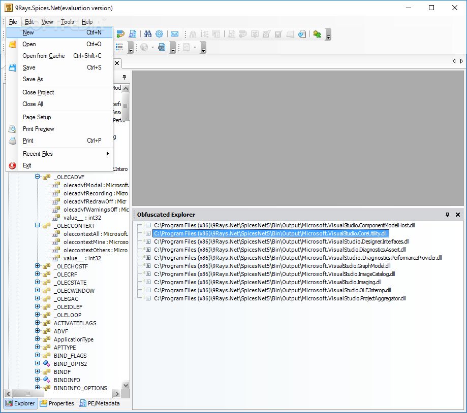Spices.Net Obfuscator screenshot #3