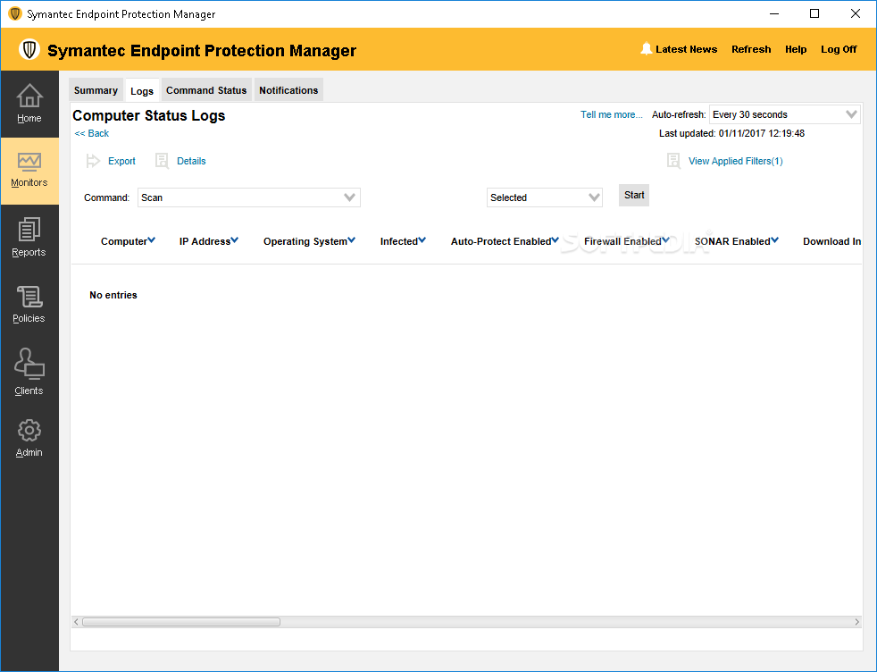 update symantec endpoint protection 14