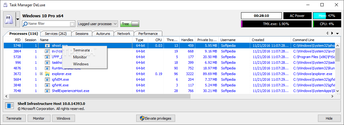task manager deluxe portable