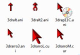 3d animated cursors