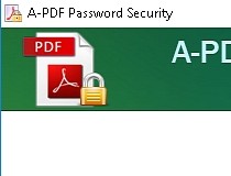 A-pdf password security 3.4.1 serial key free download no time to die free download