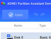 manual for aomei partition assistant