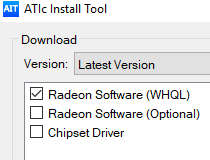 ATIc Install Tool 3.4.1 instal the new