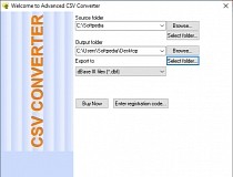Advanced CSV Converter 7.40 for mac download