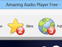 amazing audio player not showing up in div