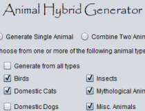 Animal Hybrid Generator (Windows) - Download & Review