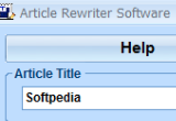 article rewriter software - free download