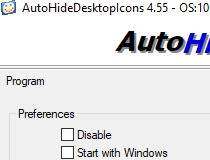 AutoHideDesktopIcons 6.06 free instal
