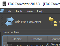 using .blend in autodesk fbx converter