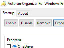 Autorun Organizer 5.39 for windows download free