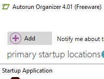 Autorun Organizer 5.38 free instals