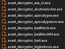 Avast Ransomware Decryption Tools 1.0.0.651 free downloads