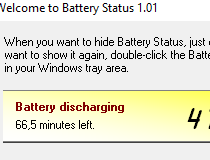show laptop battery status windows 10