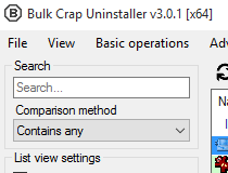 Bulk Crap Uninstaller 5.7 for apple instal free