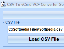 download the new version VCF to CSV Converter