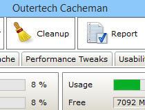 outertech cacheman performance tweaks