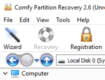 instal the last version for android Comfy Partition Recovery 4.8