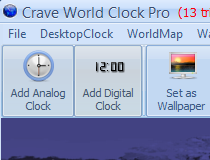 crave world clock pro