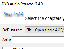 dvd audio extractor channel number assignments