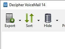 decipher voicemail