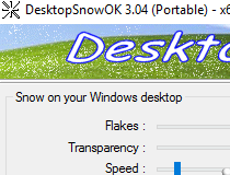 instaling DesktopSnowOK 6.24