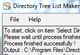 treesize professional directory listing
