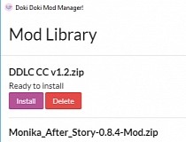 how to install doki doki mods