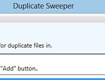 duplicate sweeper error