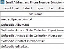 phone number and email address extractor python