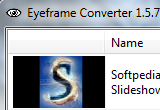 how to use eyeframe converter