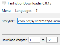 fan fiction downloader