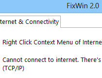 how to know when fixwin is done