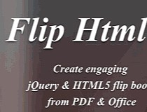 page flip html5 code