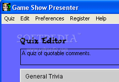 game show presenter software free